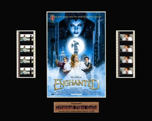 Enchanted (2007) - Unframed double film cell presentation