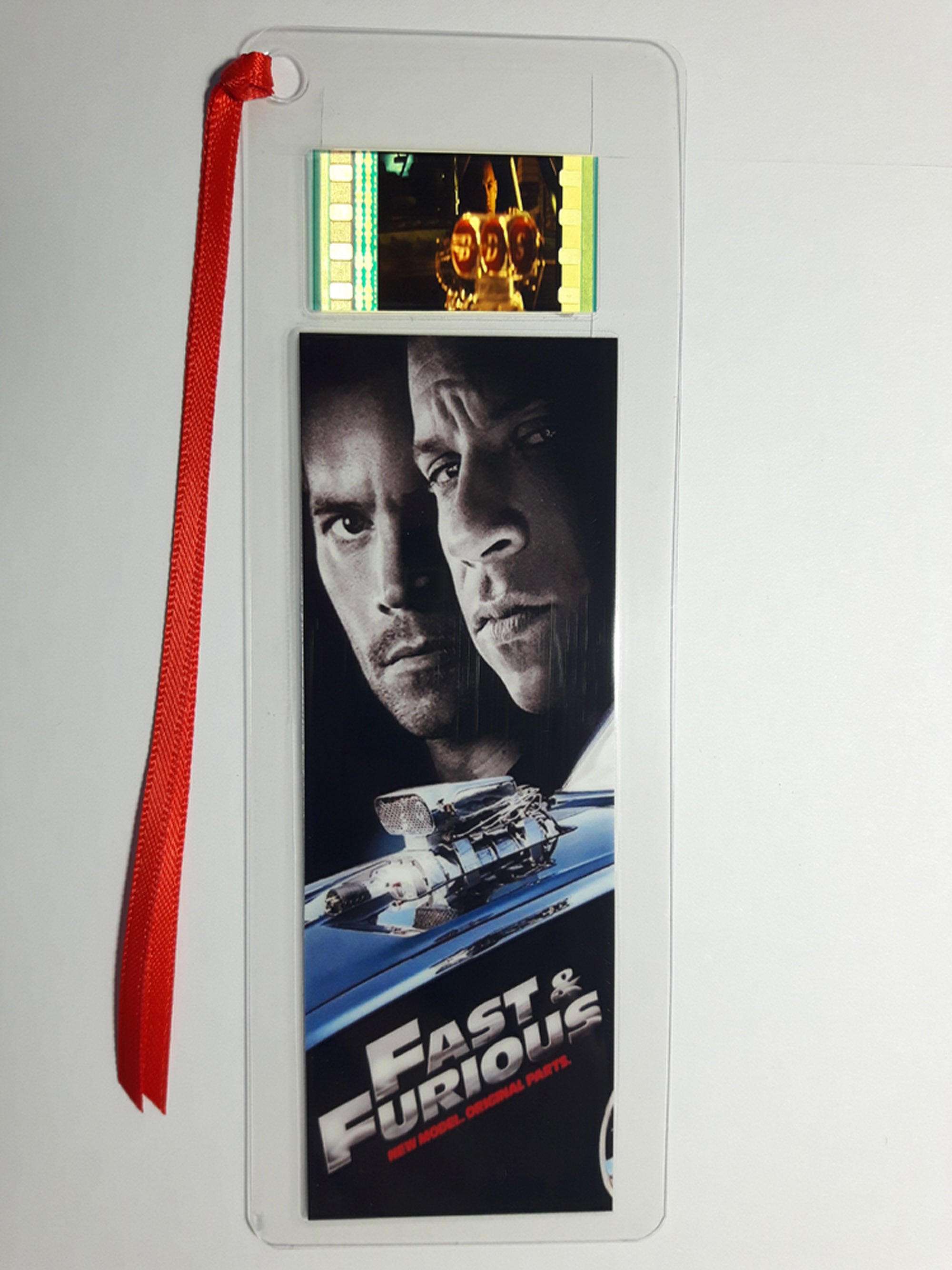 FAST & FURIOUS Movie Film Cell Bookmark