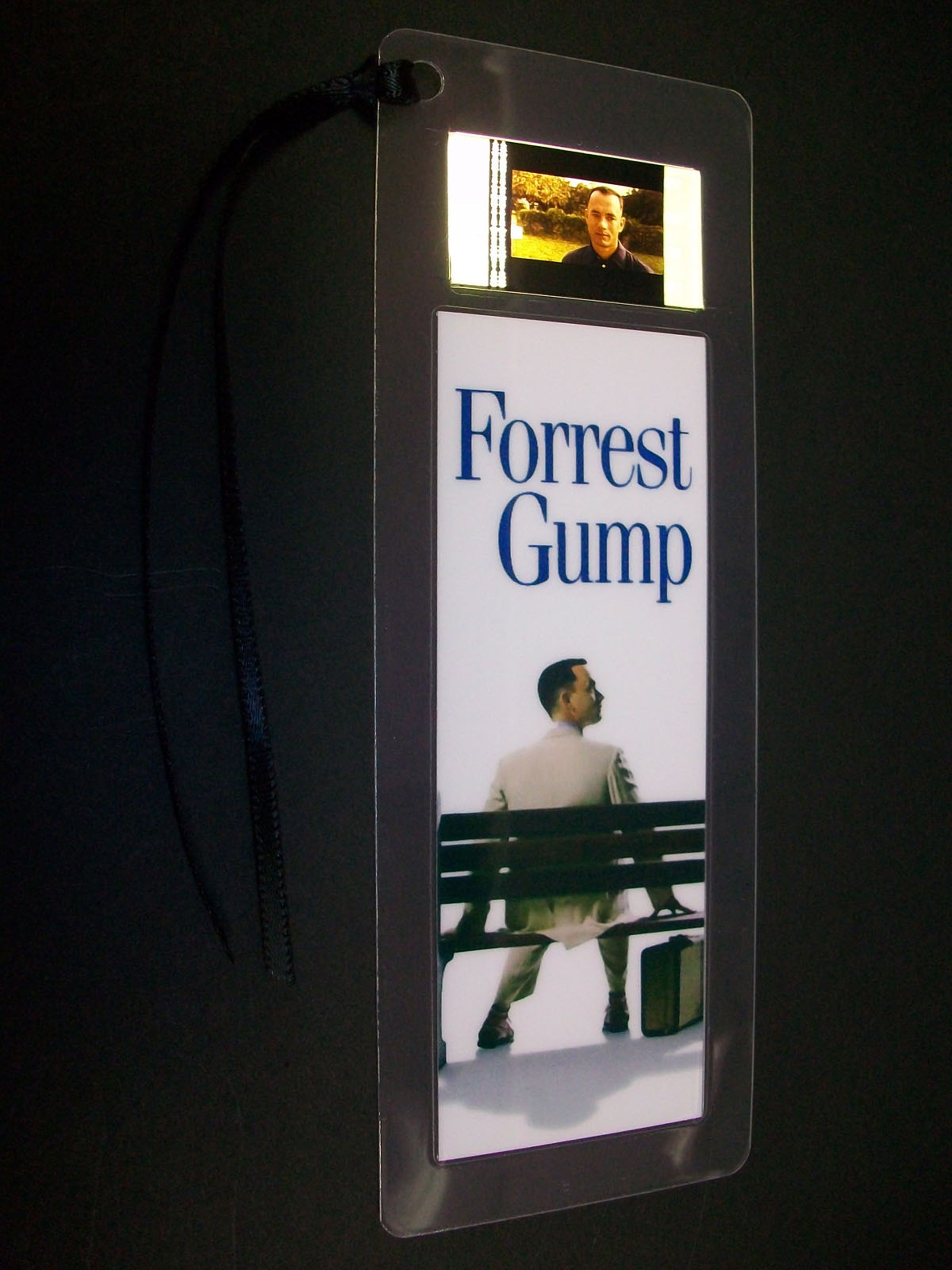 FORREST GUMP Tom Hanks Movie Memorabilia Film Cell Bookmark