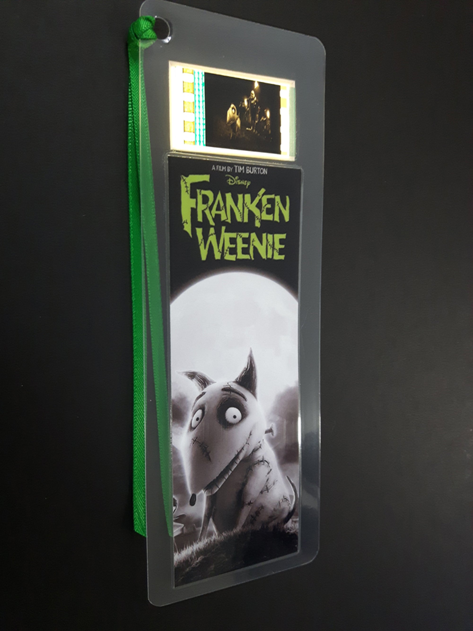 FRANKENWEENIE Movie Film Cell Bookmark