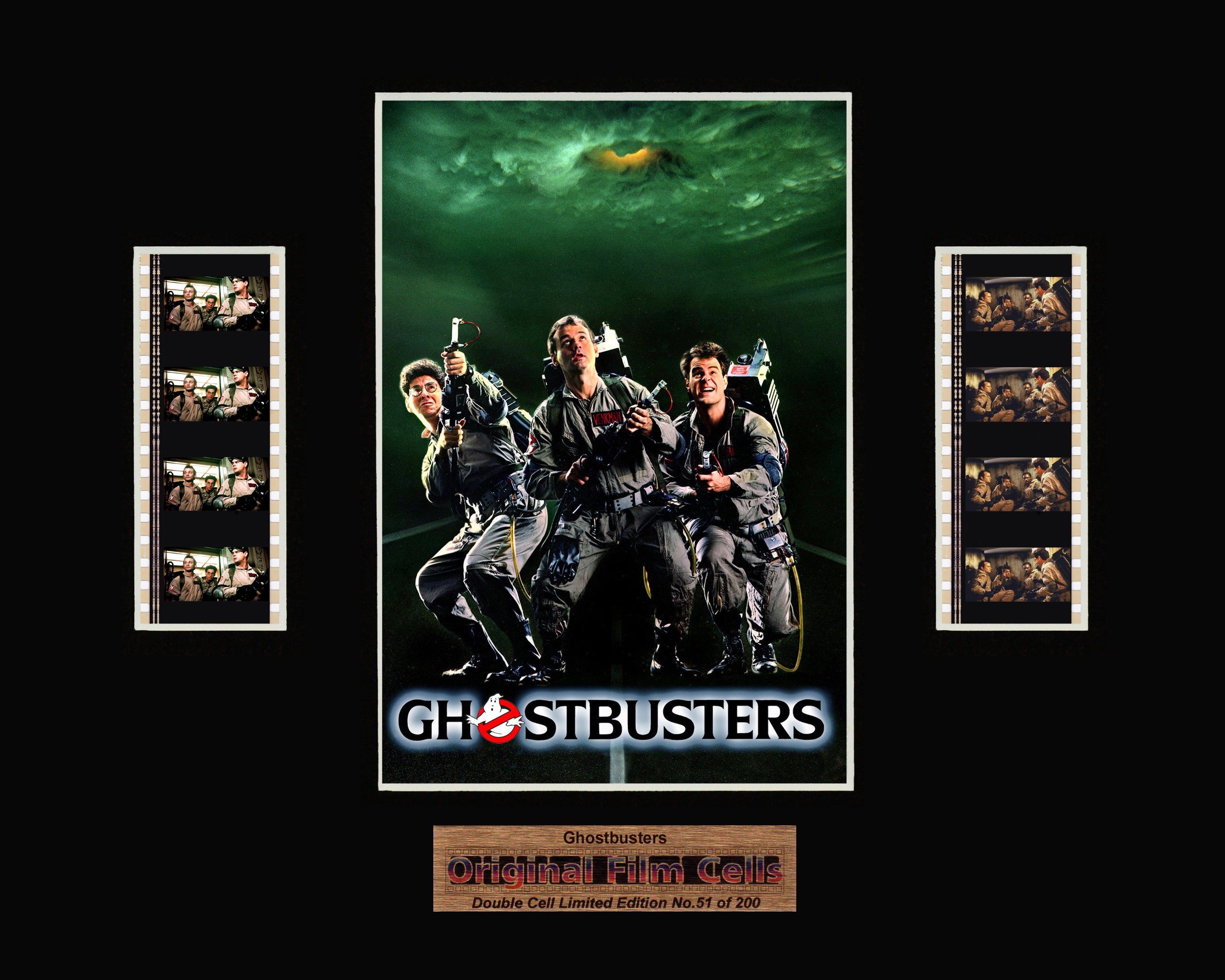 Ghostbusters (1984) - Unframed double film cell presentation