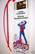 GREASE John Travolta Movie Memorabilia Film Cell Bookmark