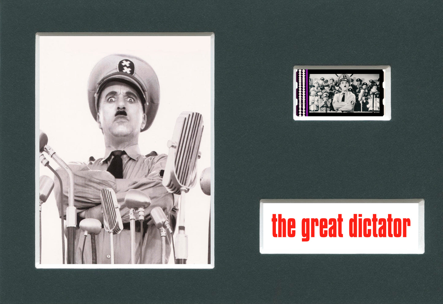 The Great Dictator (Charlie Chaplin) (1940) - Unframed Single Cell Collectable