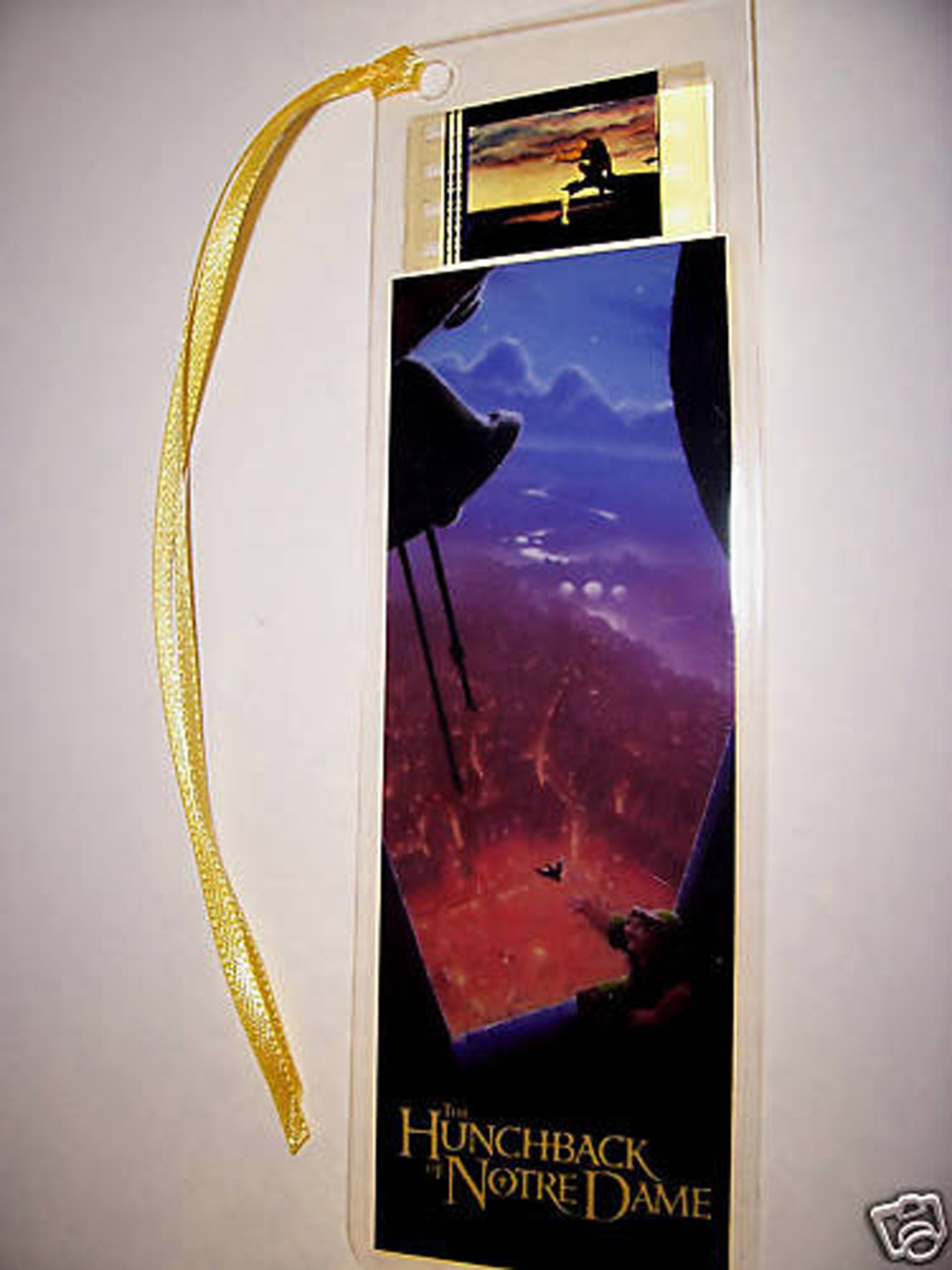 HUNCHBACK of NOTRE DAME Disney Rare Memorabilia Movie Film Cell Bookmark