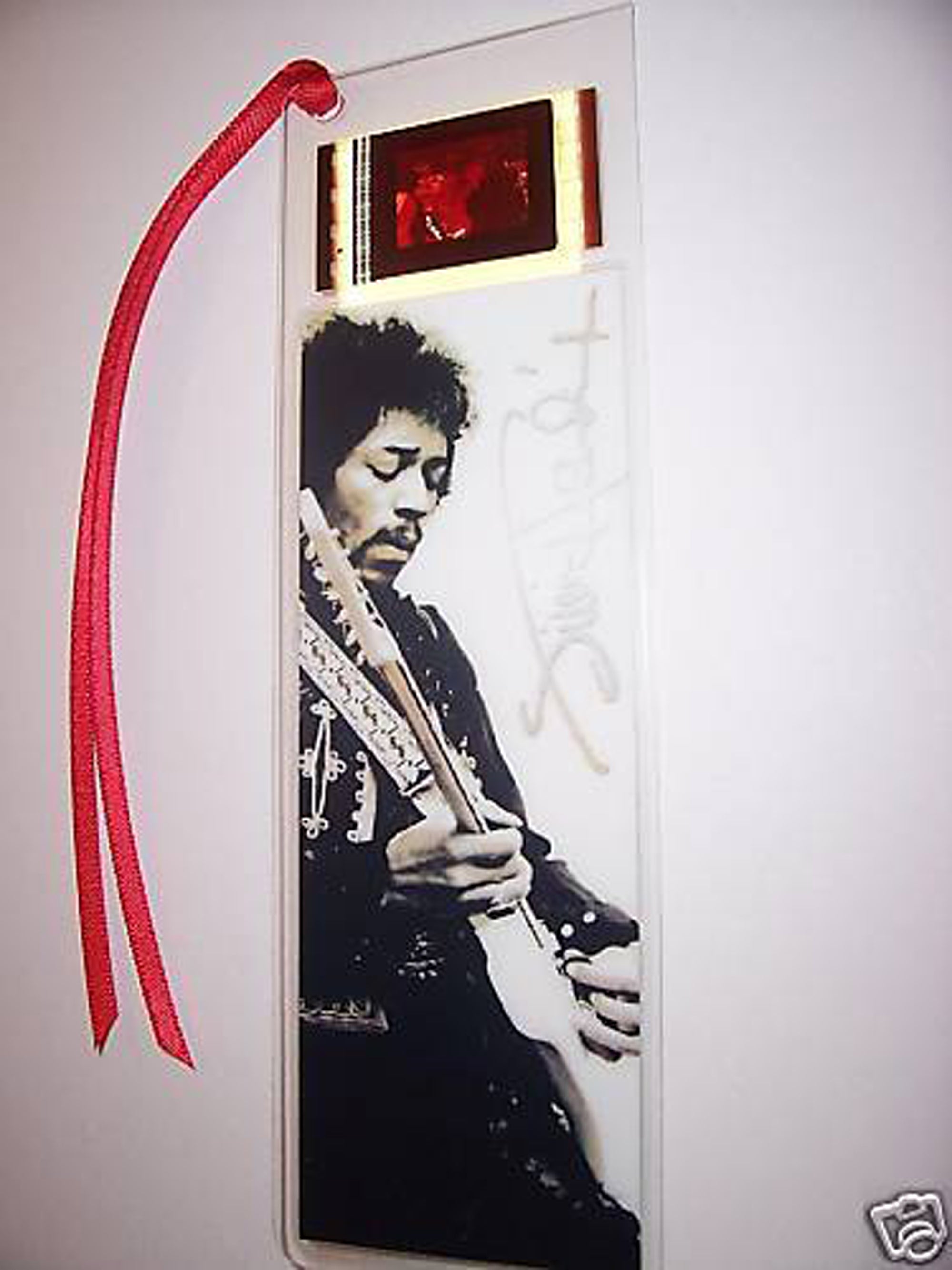 JIMI HENDRIX Movie Memorabilia Film Cell Bookmark
