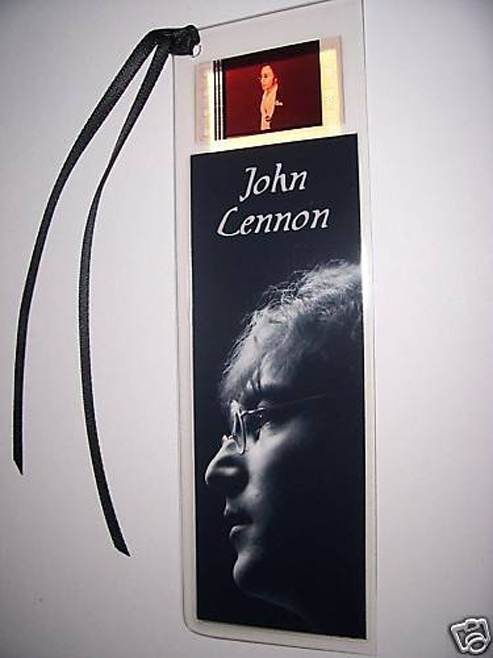 JOHN LENNON Movie Memorabilia Film Cell Bookmark