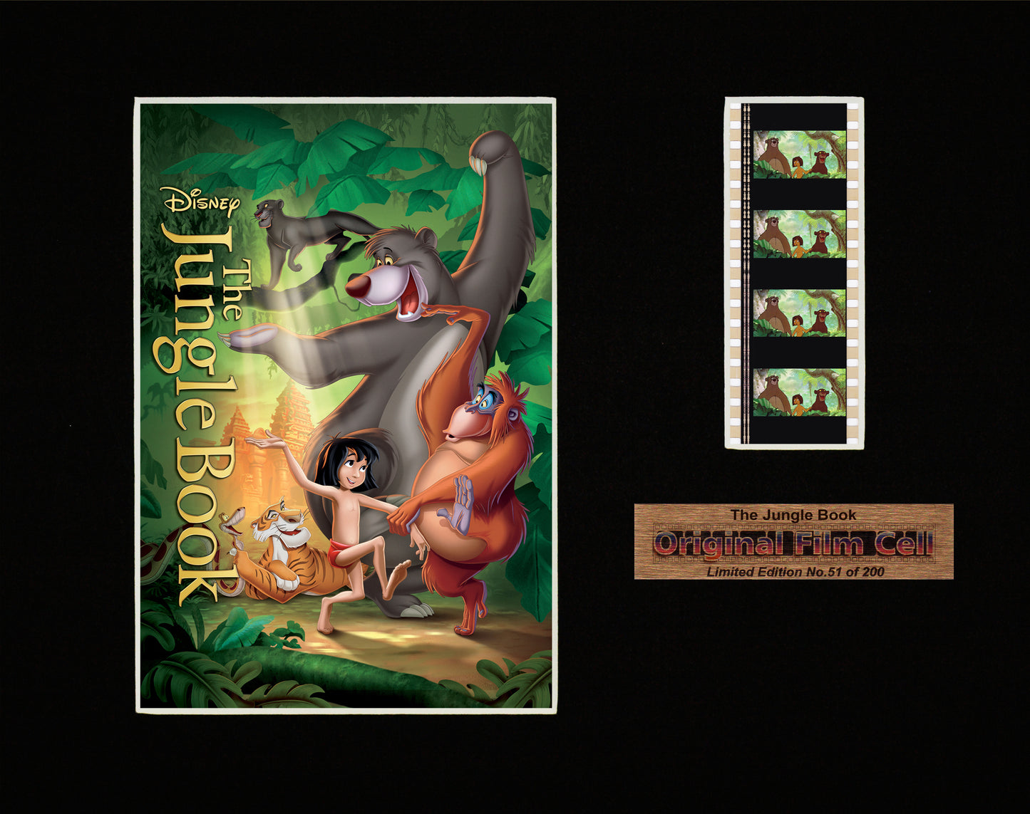 The Jungle Book (1967) - Disney - Unframed single film cell picture