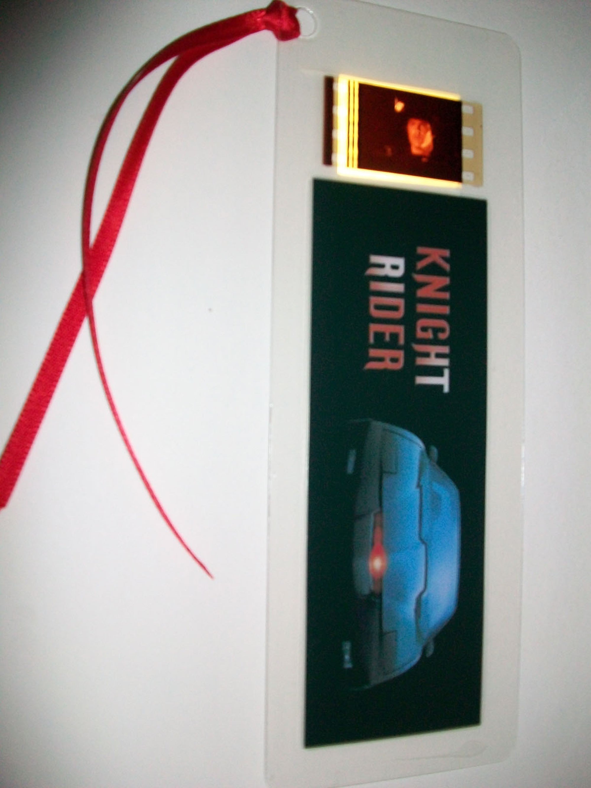 KNIGHT RIDER Movie Memorabilia Film Cell Bookmark