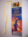 LADY and the TRAMP Disney Rare Memorabilia Movie Film Cell Bookmark