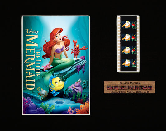 The Little Mermaid (1989) - Series B - Disney - Unframed single film cell pictur