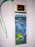 MONSTERS INC Disney Rare Memorabilia Movie Film Cell Bookmark