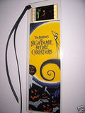 NIGHTMARE BEFORE CHRISTMAS Movie Memorabilia Film Cell Bookmark