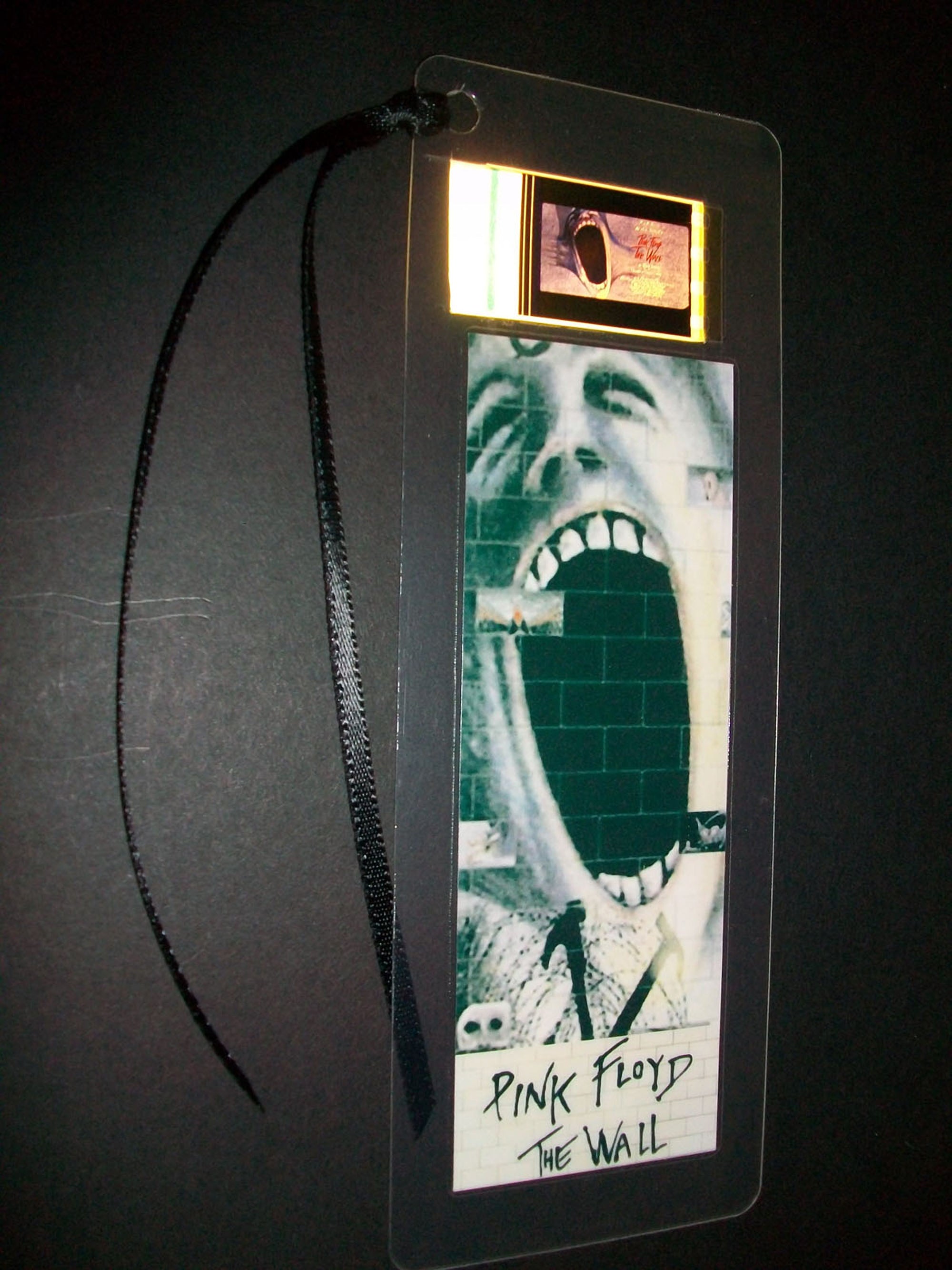 PINK FLOYD THE WALL (white) Classic Movie Film Cell Bookmark