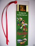 PINOCCHIO Disney Rare Memorabilia Movie Film Cell Bookmark
