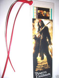 PIRATES of the CARIBBEAN Movie Memorabilia Film Cell Bookmark