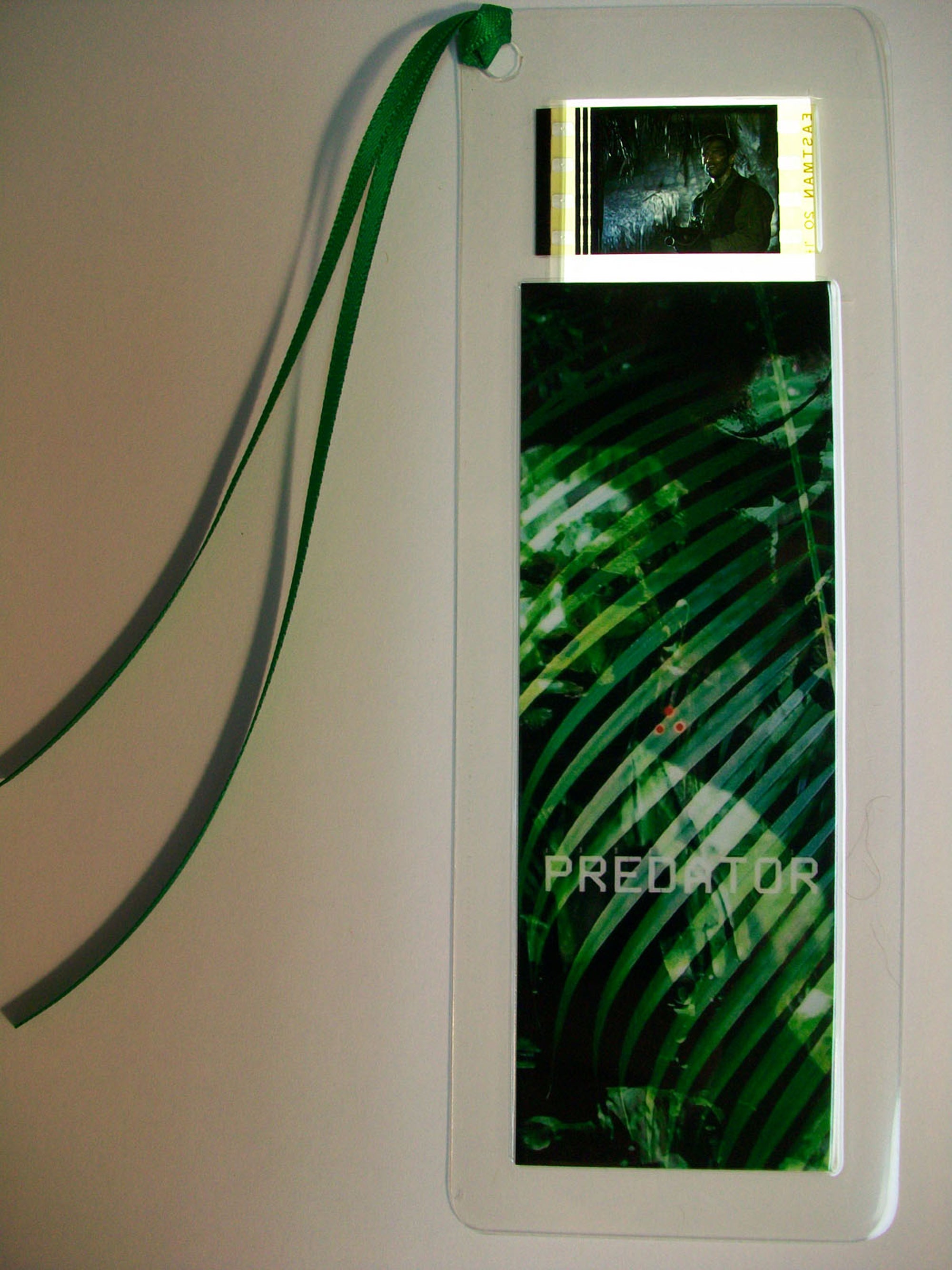 PREDATOR Rare Movie Film Cell Bookmark