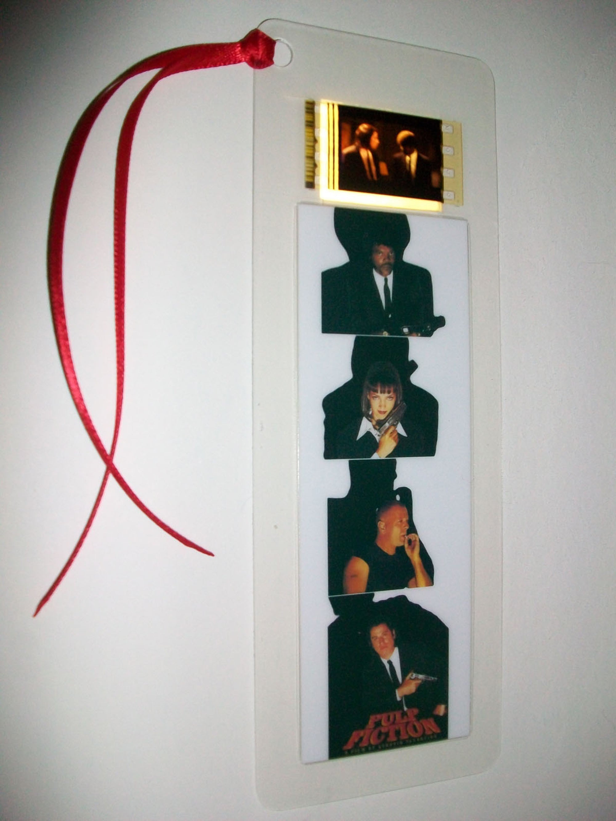 PULP FICTION Rare Movie Film Cell Bookmark