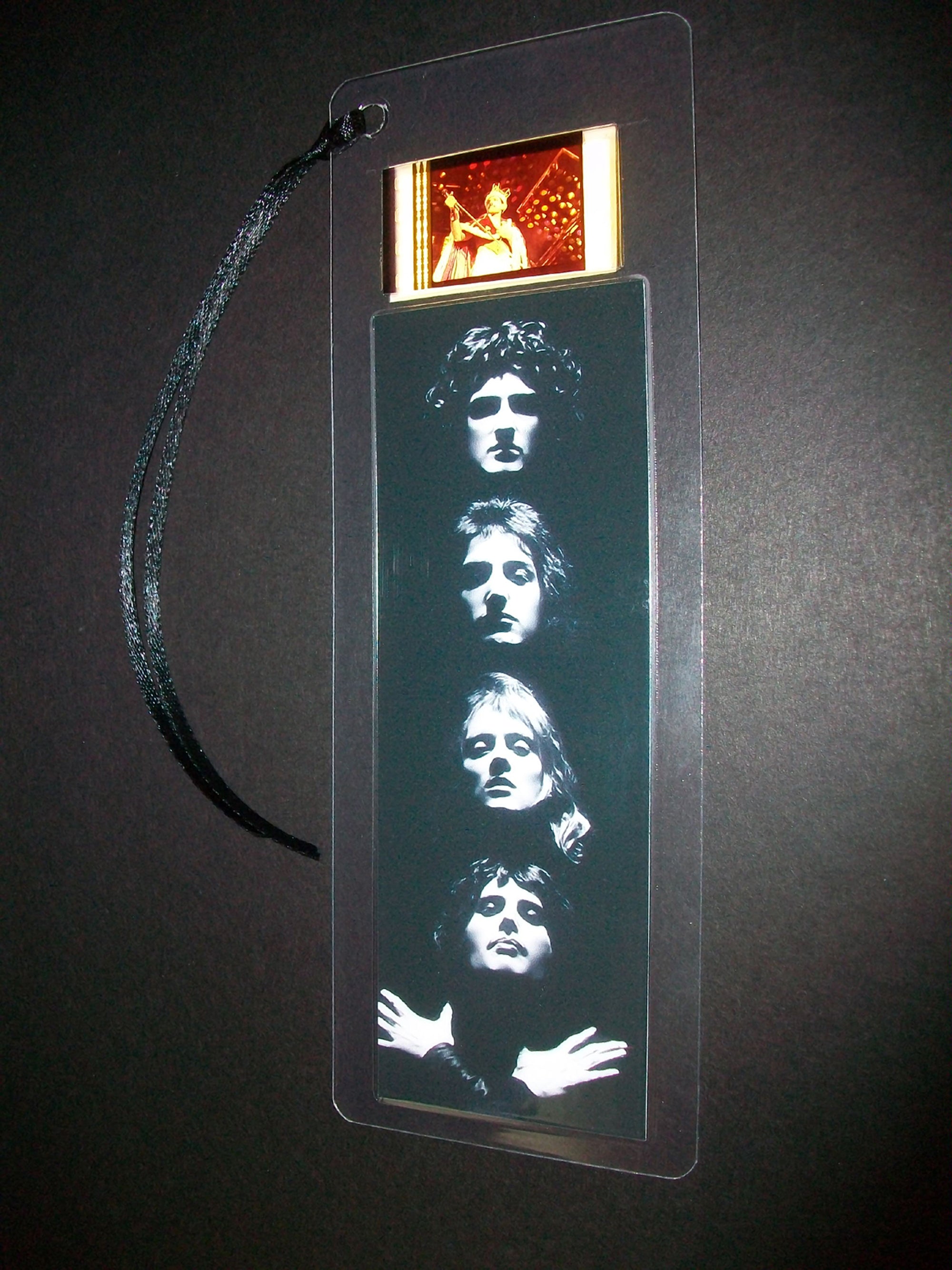 QUEEN Rare Movie Film Cell Bookmark