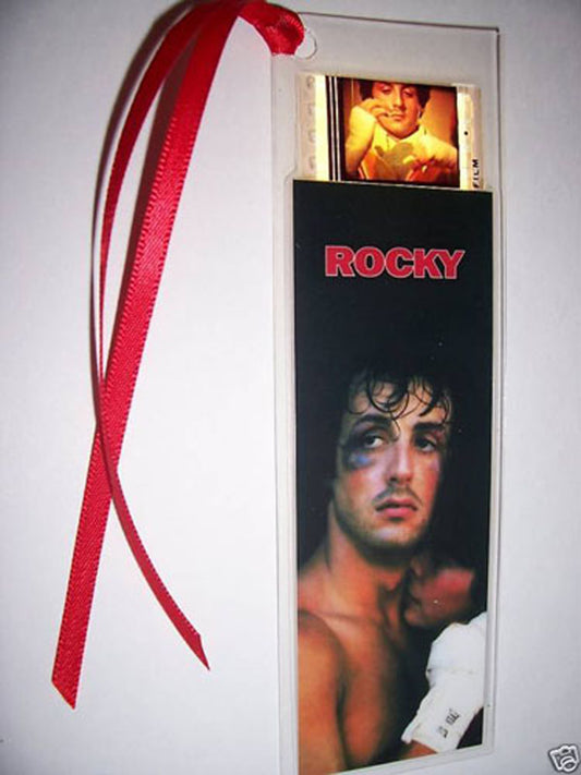 ROCKY Rare Movie Film Cell Bookmark
