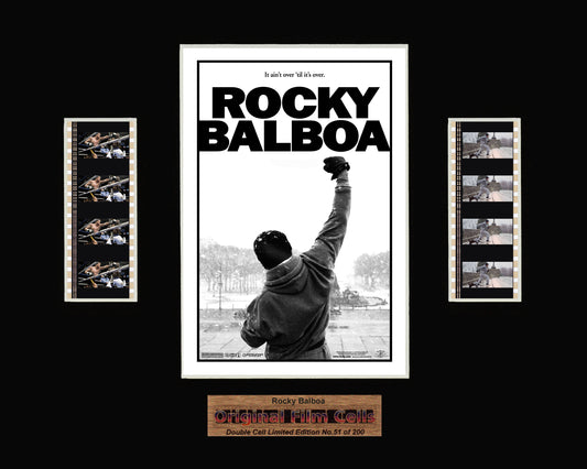 Rocky Balboa (2006) - Unframed double film cell presentation