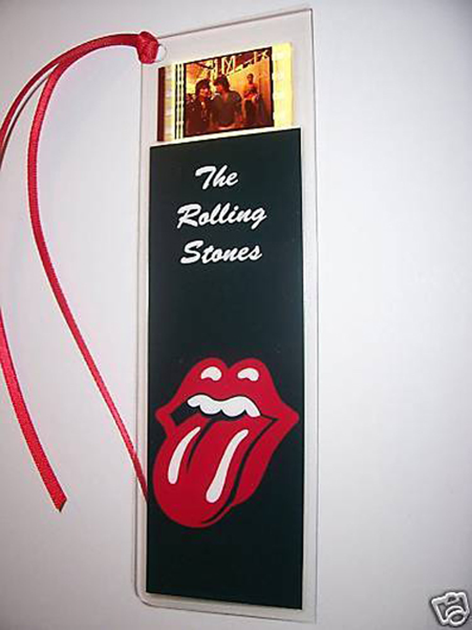THE ROLLING STONES Movie Memorabilia Film Cell Bookmark