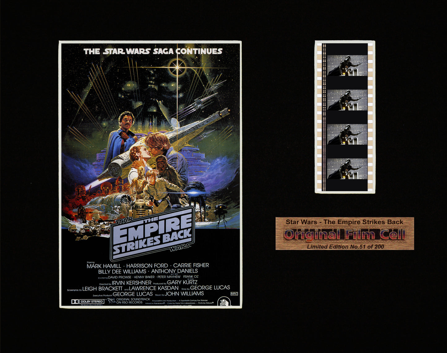 Star Wars - The Empire Strikes Back (1980) - Unframed single film cell picture A