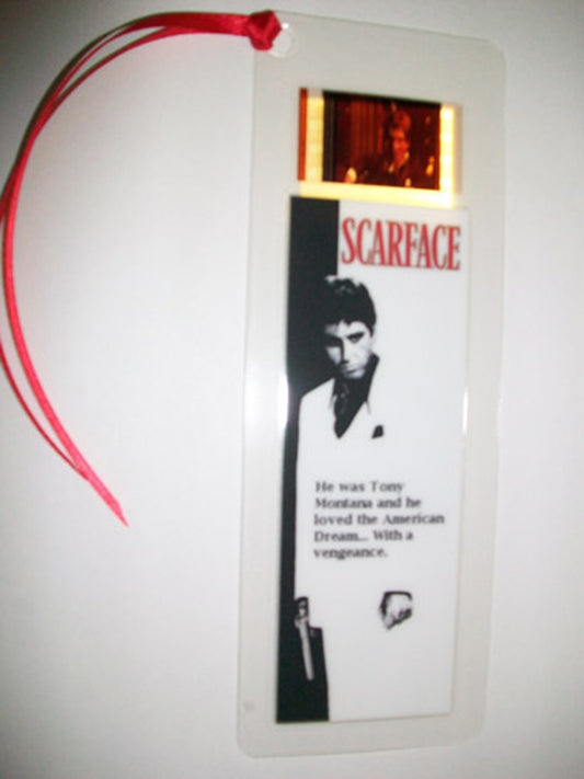 SCARFACE Rare Movie Film Cell Bookmark