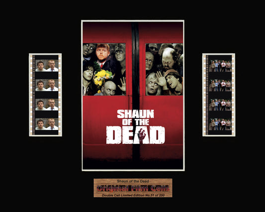Shaun of the Dead (2004) - Unframed double film cell presentation