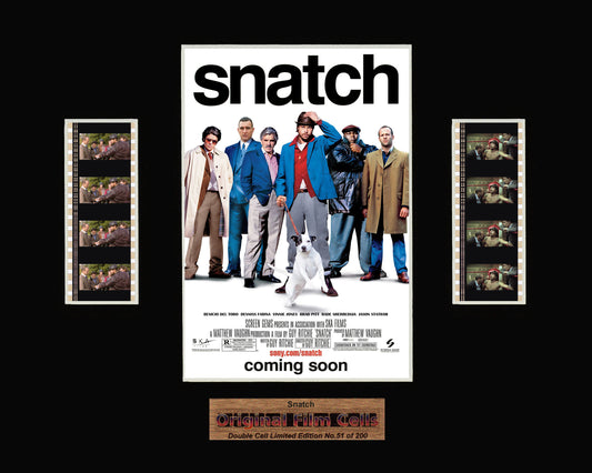 Snatch (2000) - Unframed double film cell presentation