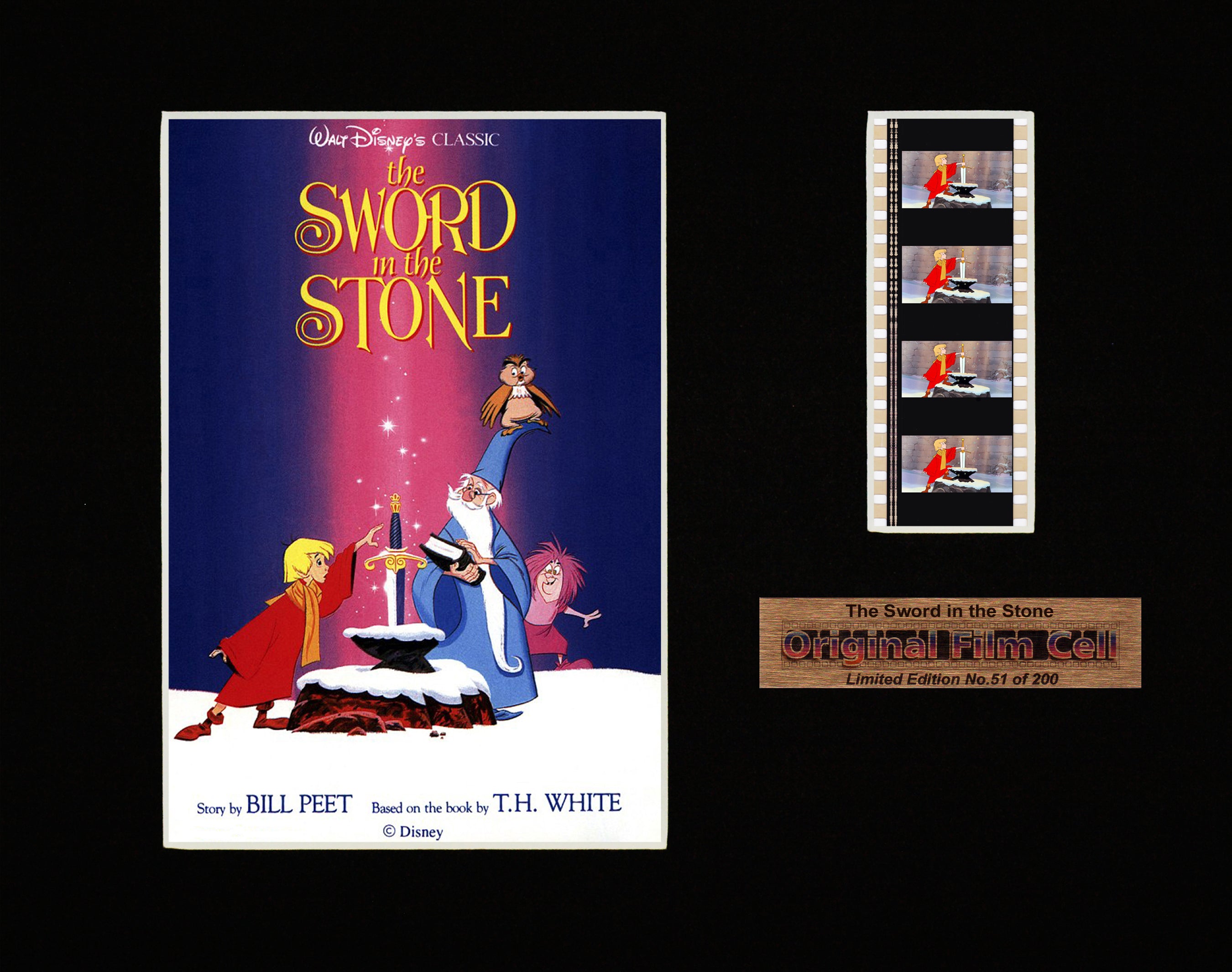 The Sword in the Stone (1963) - Disney - Unframed single film cell picture