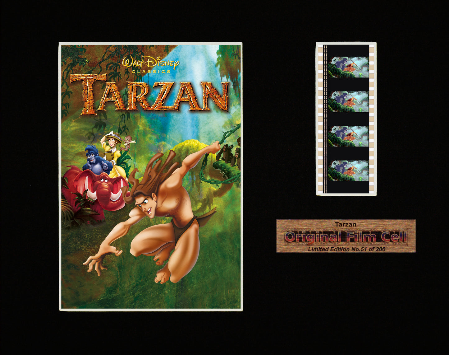 Tarzan (1999) - Disney - Unframed single film cell picture