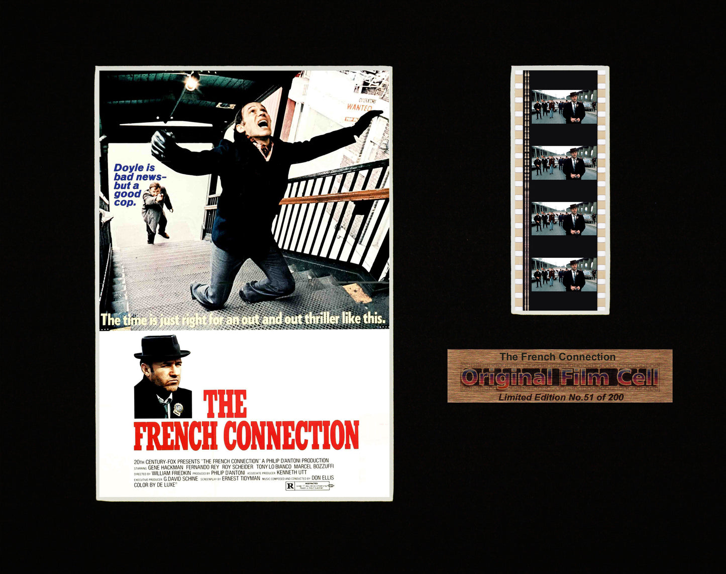 The French Connection (1971) - Unframed single film cell picture