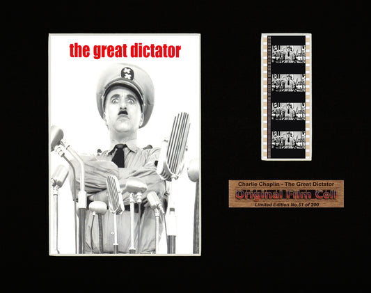 Charlie Chaplin - The Great Dictator (1940) - Unframed single film cell picture