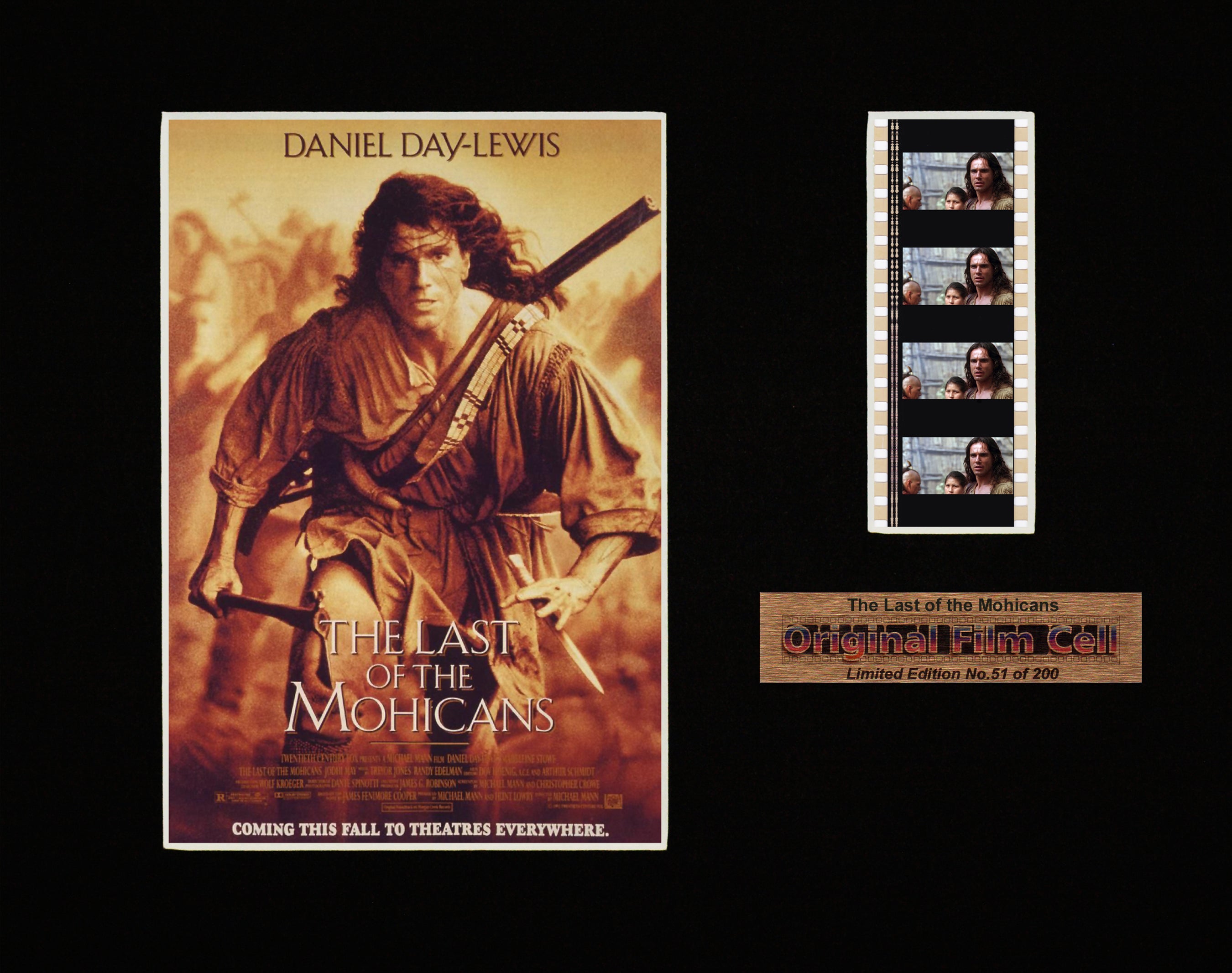 The Last of the Mohicans (1992) - Unframed single film cell picture