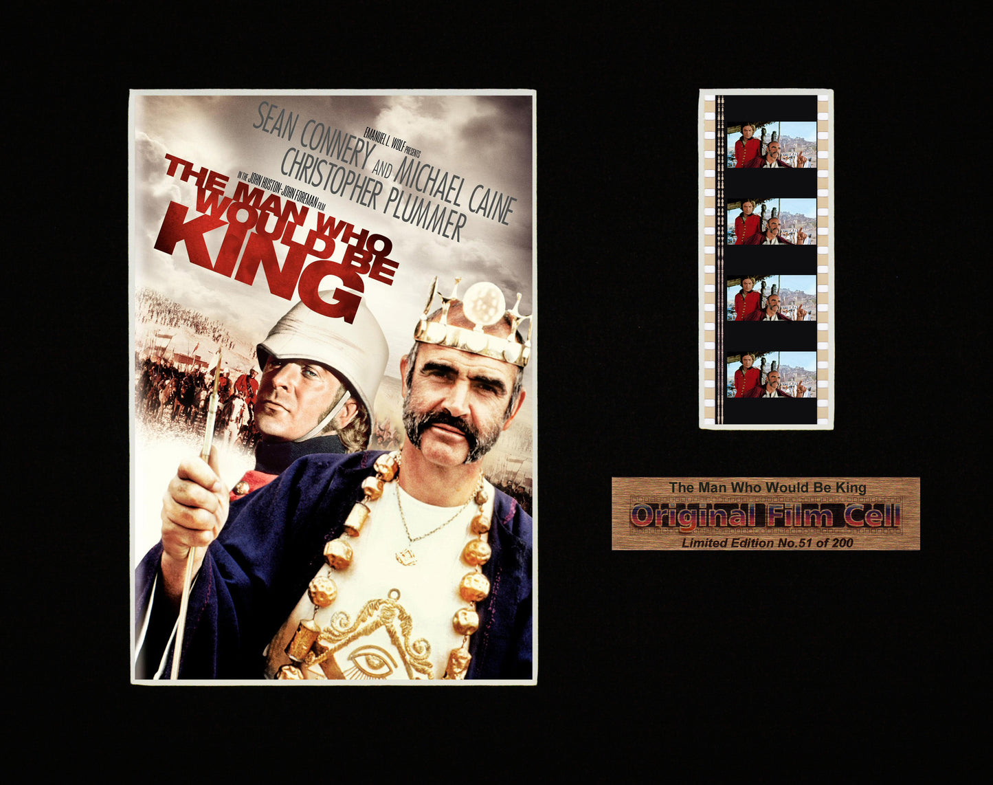 The Man Who Would be King (1975) - Unframed single film cell picture