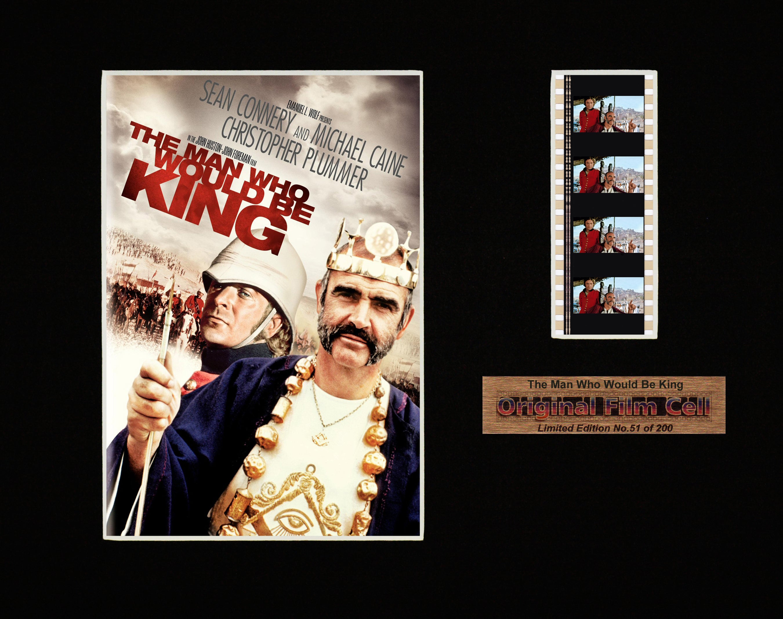 The Man Who Would be King (1975) - Unframed single film cell picture