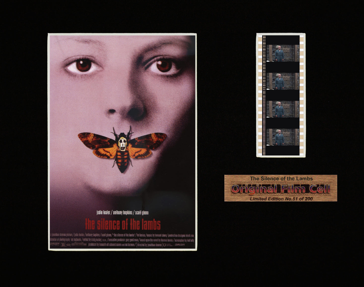 The Silence of the Lambs (1991) - Unframed single film cell picture