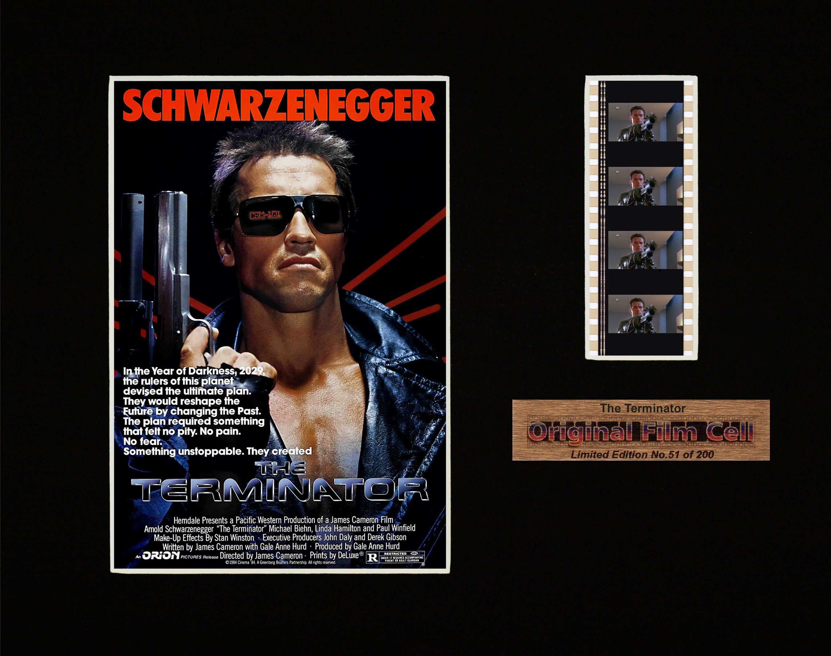 The Terminator (1984) - Unframed single film cell picture