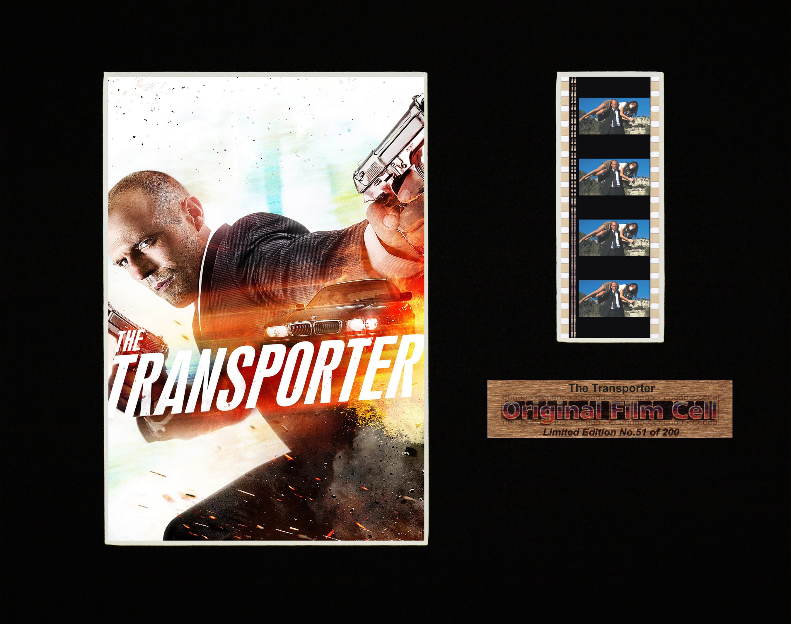 The Transporter (2002) - Unframed single film cell picture