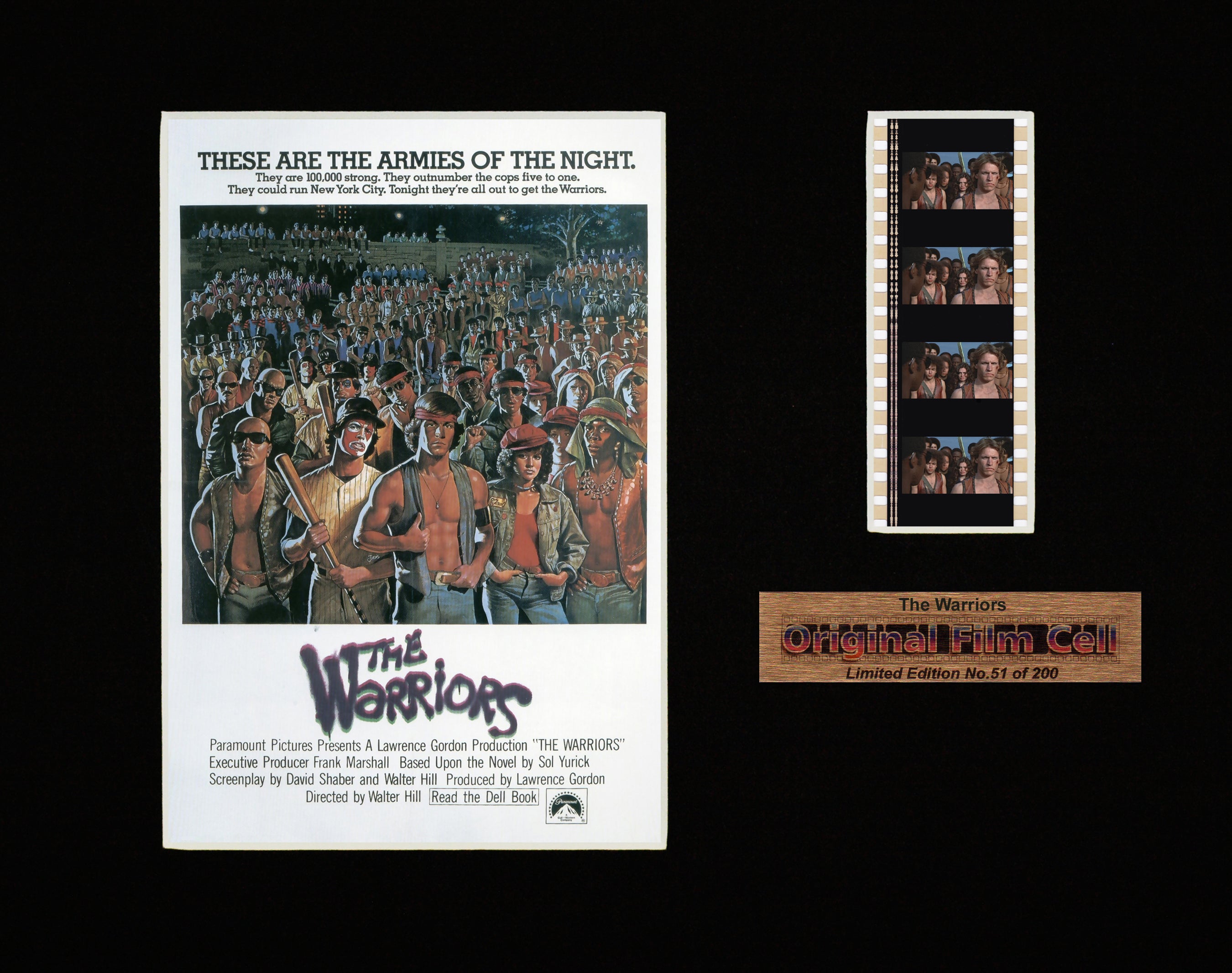 The Warriors (1979) - Unframed single film cell picture