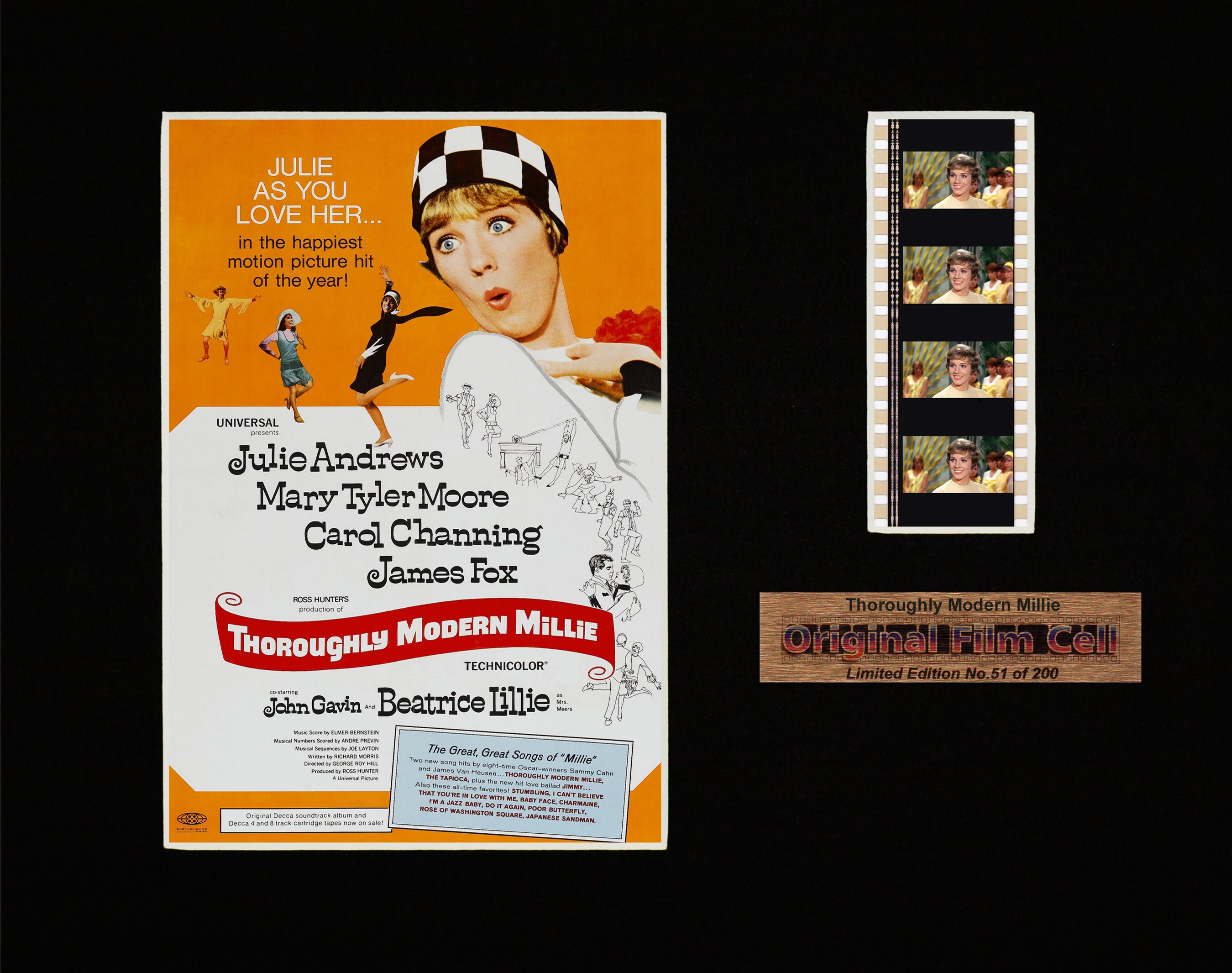 Thoroughly Modern Millie (1967) - Unframed single film cell picture