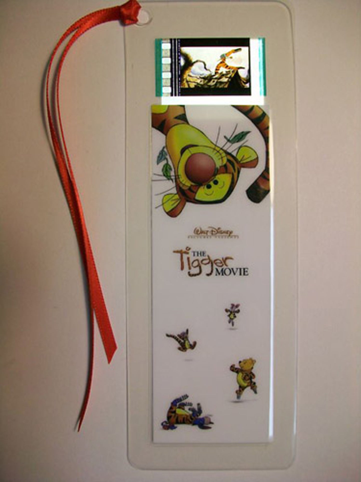 THE TIGGER MOVIE Disney Classic Film Cell Bookmark