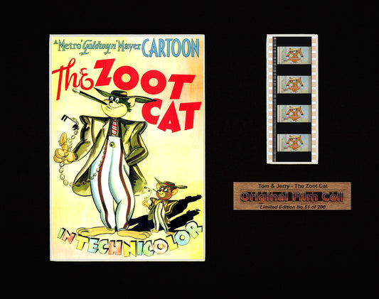 Tom and Jerry - The Zoot Cat (1944) - Unframed single film cell presentation