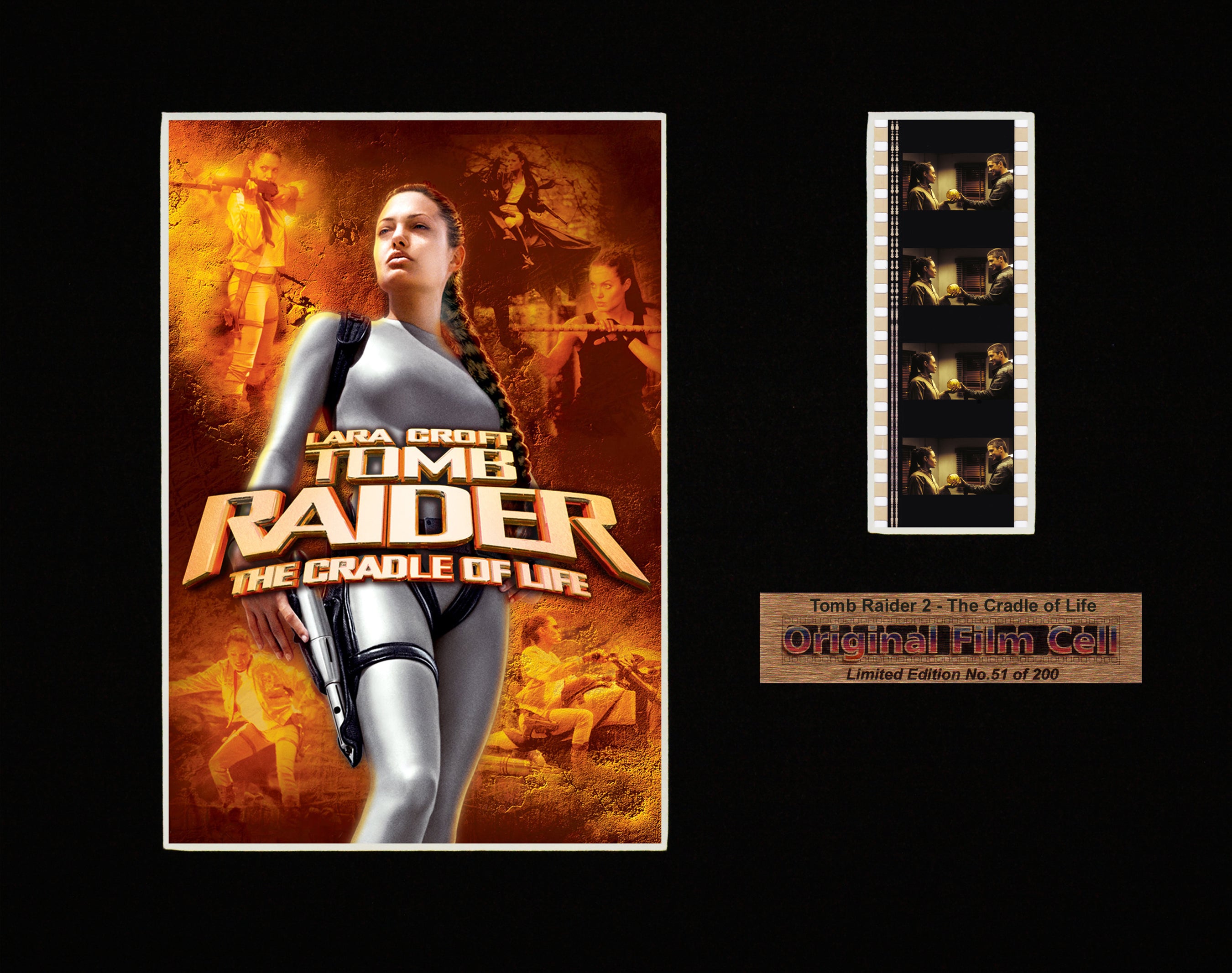 Tomb Raider 2 (2003) - The Cradle of Life - Unframed single film cell presentation