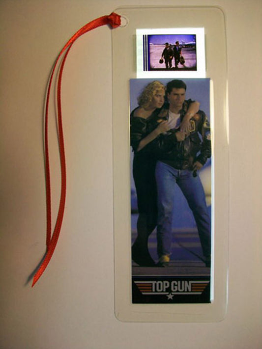 TOP GUN Rare Movie Film Cell Bookmark