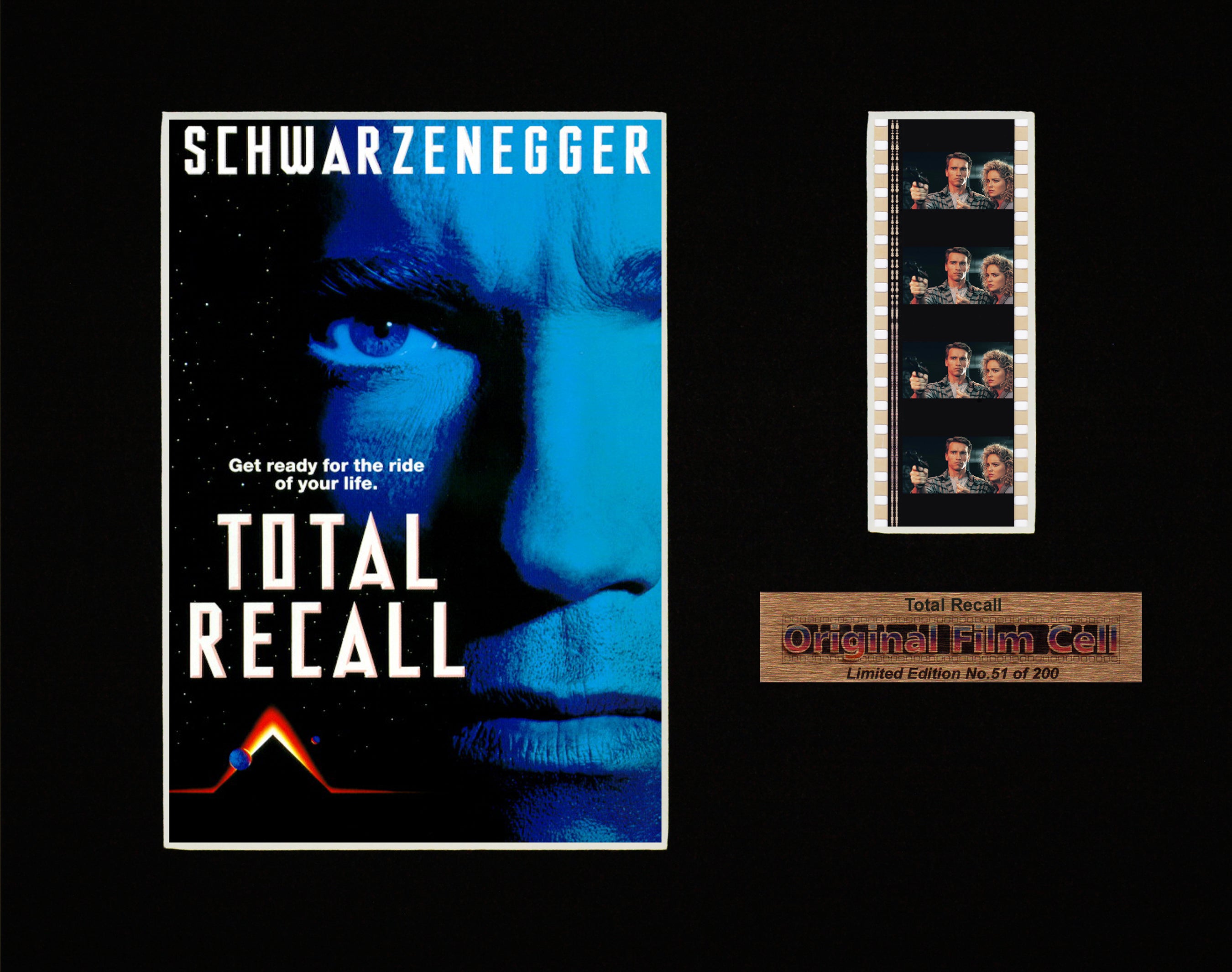 Total Recall (1990) - Unframed single film cell presentation