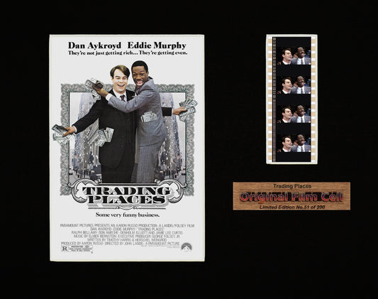 Trading Places (1983) - Unframed single film cell presentation