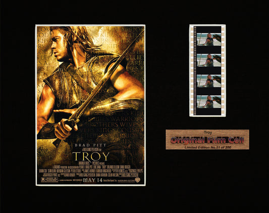 Troy (2004) - Unframed single film cell presentation
