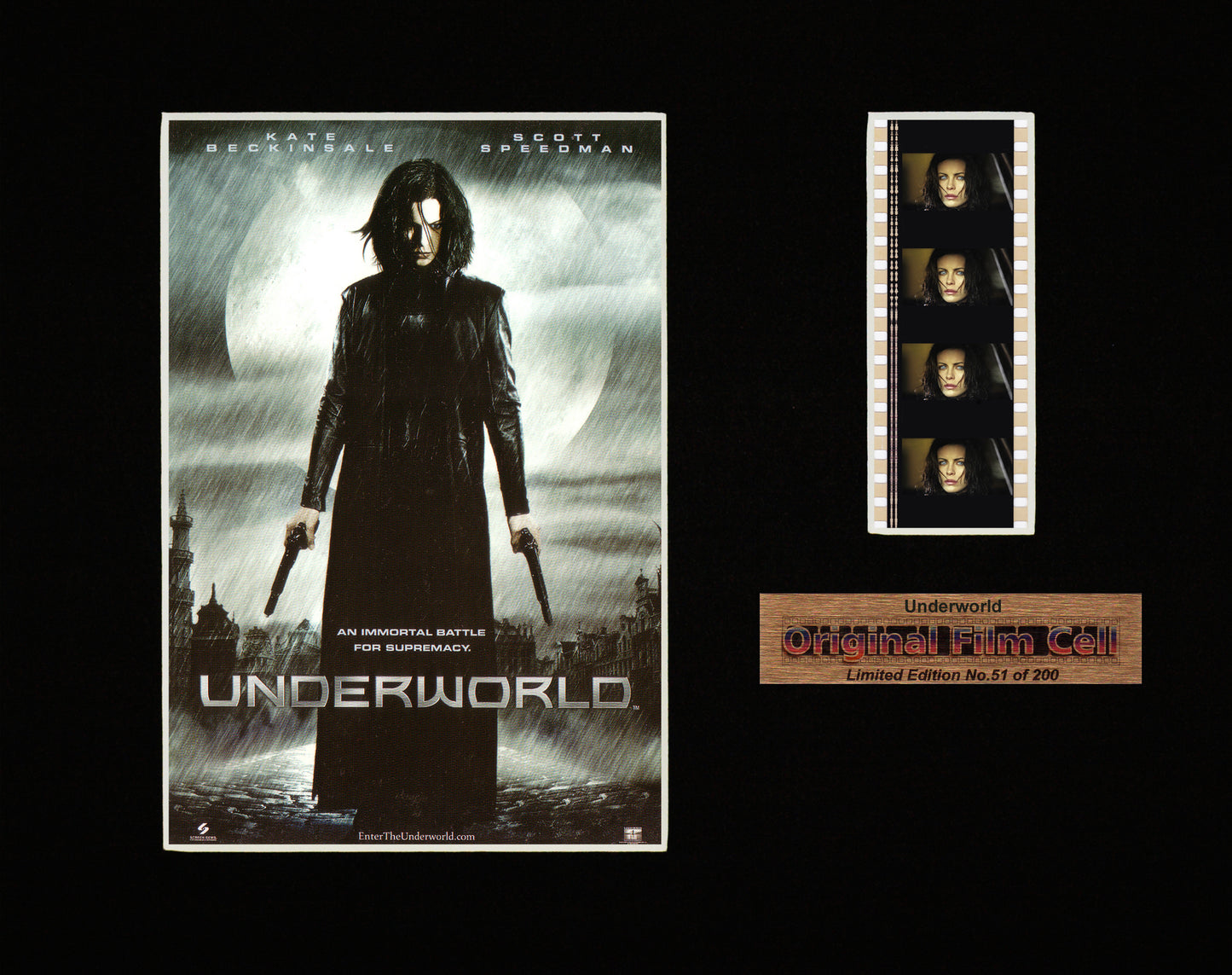 Underworld (2003) - Unframed single film cell presentation