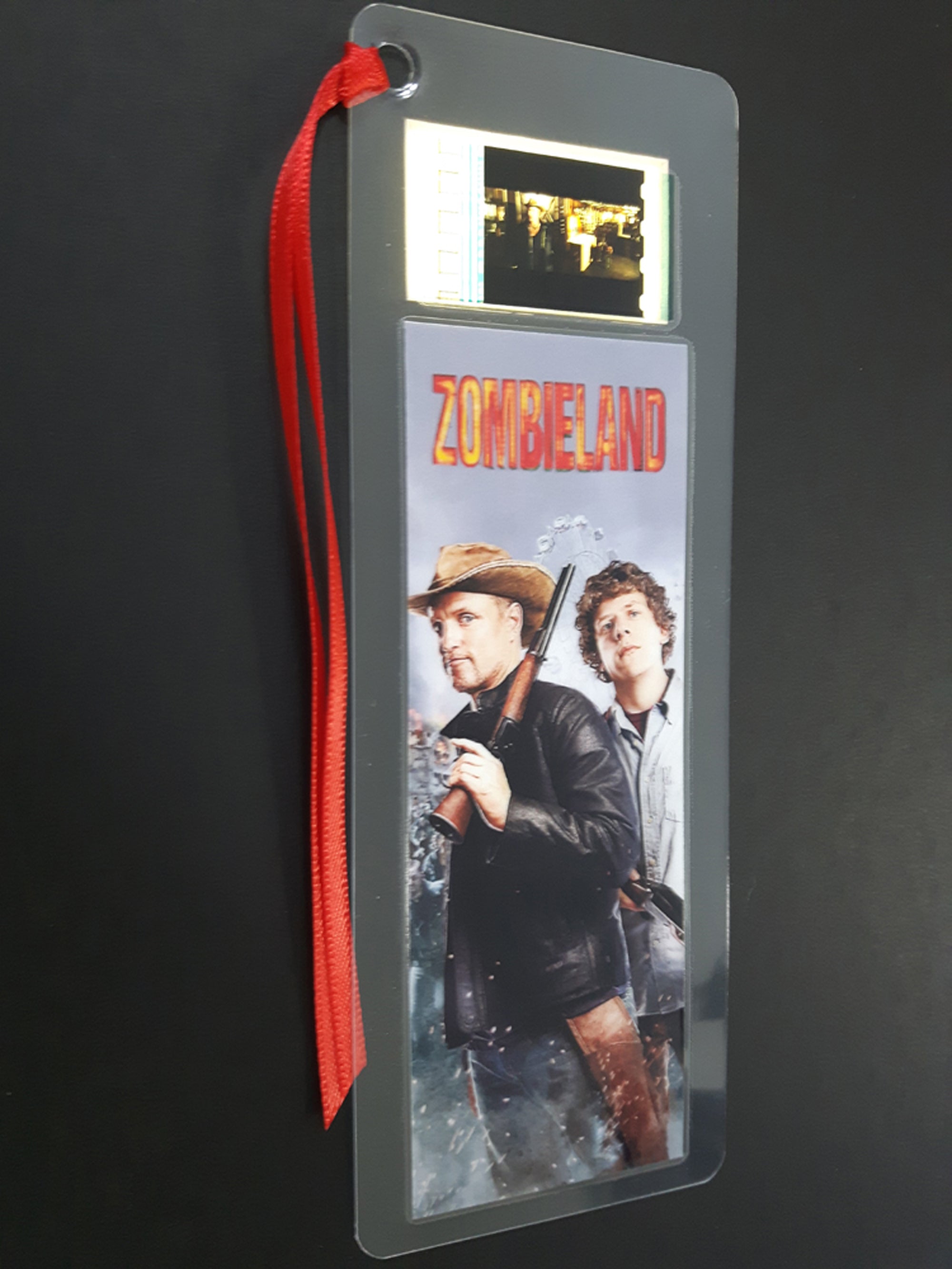ZOMBIELAND Rare Movie Film Cell Bookmark